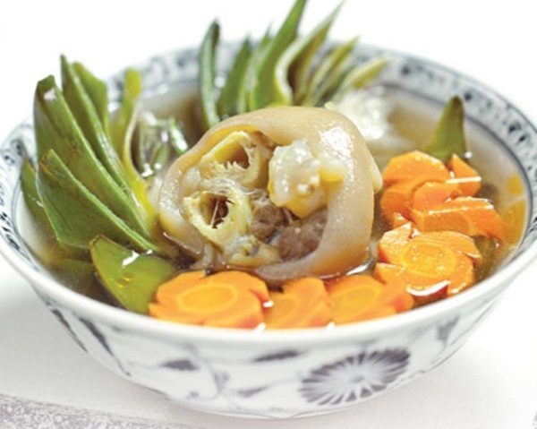 Gio heo ham Atiso 600x479 - Khám phá ẩm thực Đà Lạt với vô số món ngon