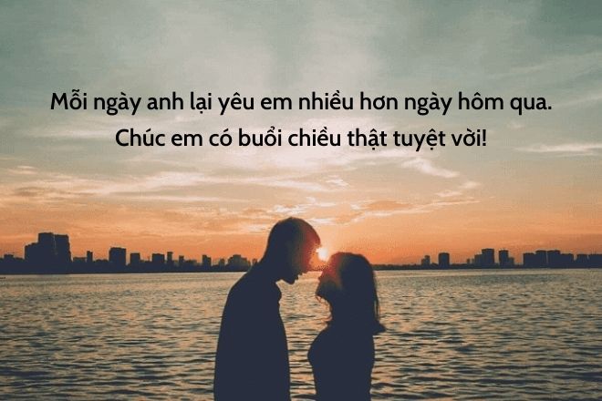 loi chuc buoi chieu nguoi yeu - Lời chúc buổi chiều vui vẻ, tốt lành cho bạn bè, người thân