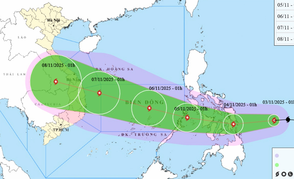 Dự Báo Thời Tiết Hôm Nay